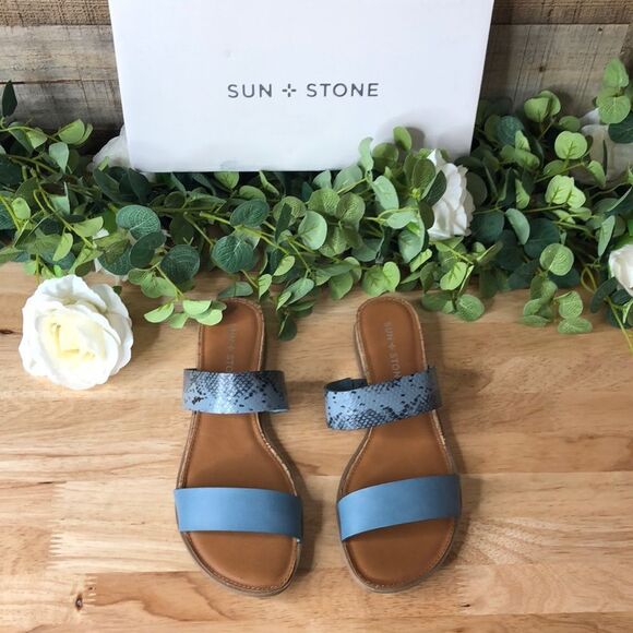 Sun + Stone Shoes - Sun + Stone Easten Slide Sandals 8
